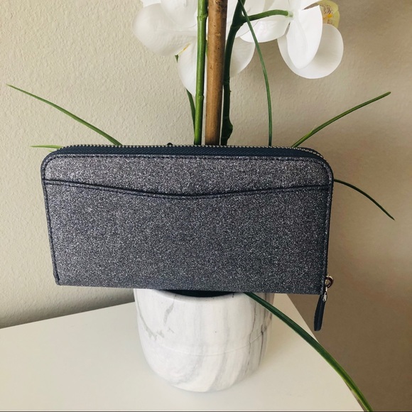 KATE SPADE LOLA GLITTER LARGE TOTE 4PC SET NWT - Picture 7 of 12